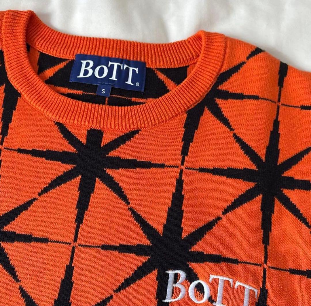 BoTT SPARKLE JACQUARD KNIT SWEATER スケーター