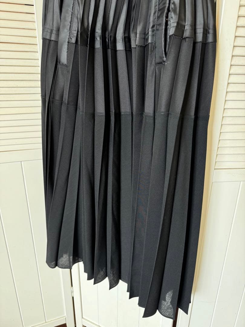 【超美品】sacai★プリーツスカート