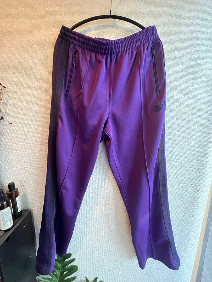 再値下げNeedles truck pants ジャージ パープル Mサイズ