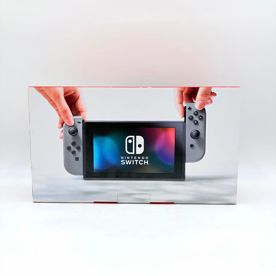 【美品】Nintendo Switch グレー 旧型 2018年製 完品