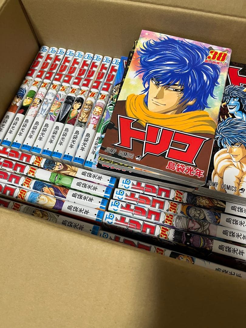 トリコ 全巻セット 漫画 少年漫画 料理 本 #れい