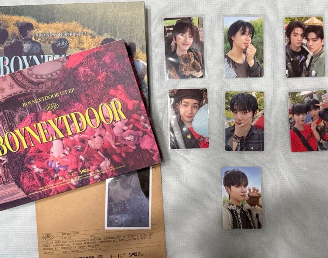 BOYNEXTDOOR 1st EP WHY 即購入⭕️