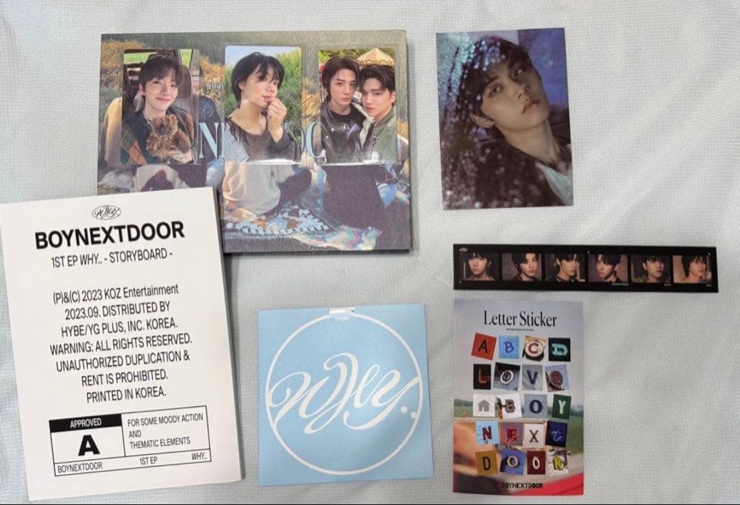BOYNEXTDOOR 1st EP WHY 即購入⭕️