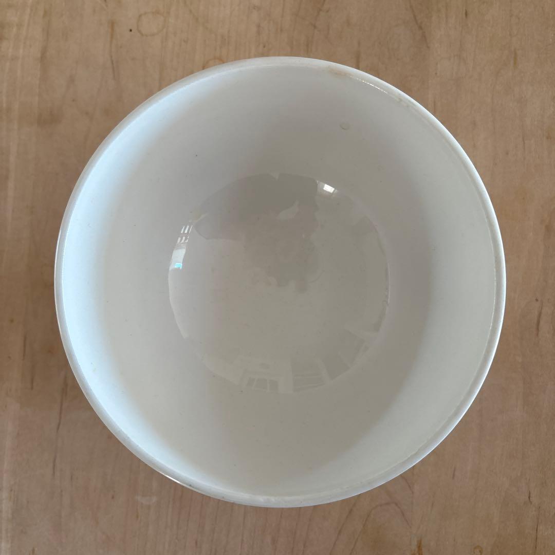 アンティーク 花柄陶器 カフェオレボウル