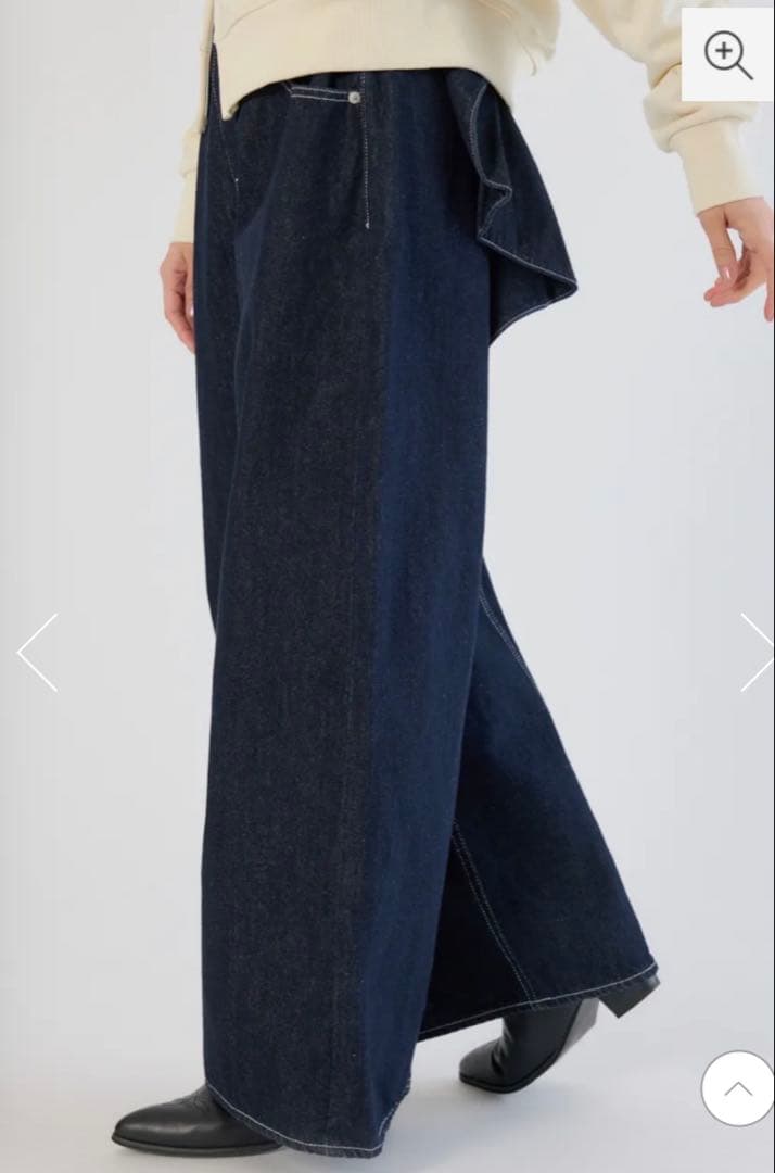 【RODEO CROWNS WIDE BOWLビッグリボンデニムパンツ