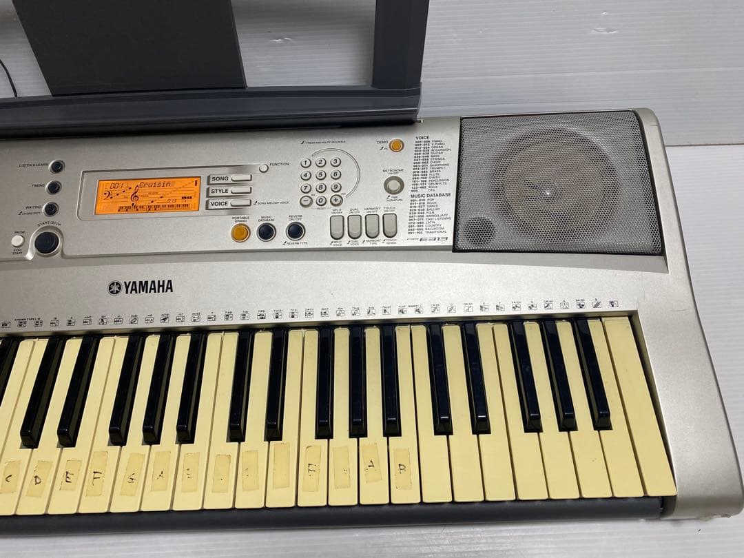 YAMAHA ヤマハ 高音質 キーボード PSR-E313 動作確認済 レトロ