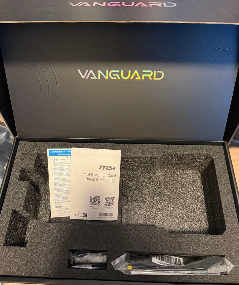 【保証有美品】MSI GeForce RTX 5090 VANGUARD SOC