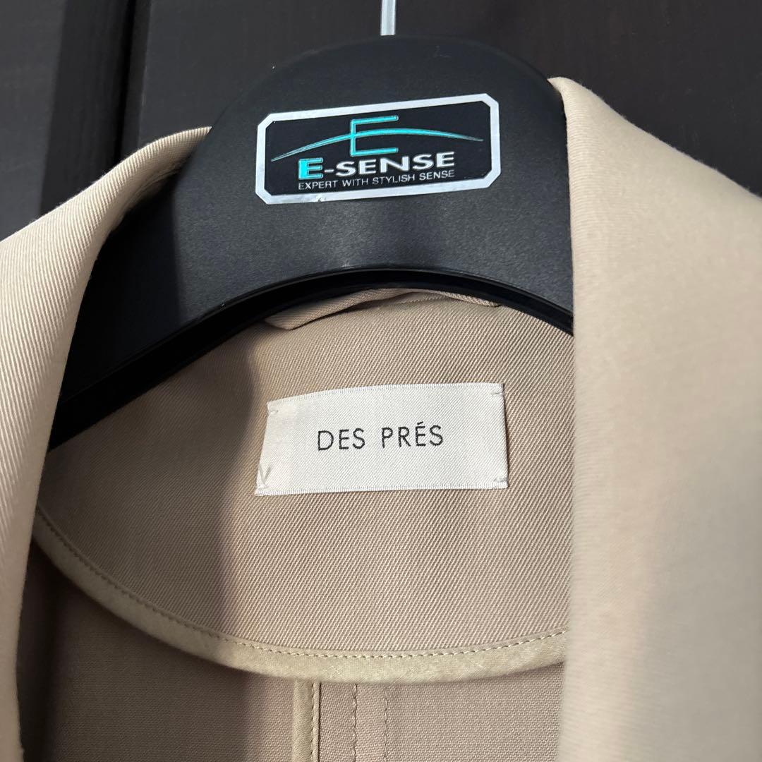 DES PRÉS ハイツイストギャバジン トレンチコート