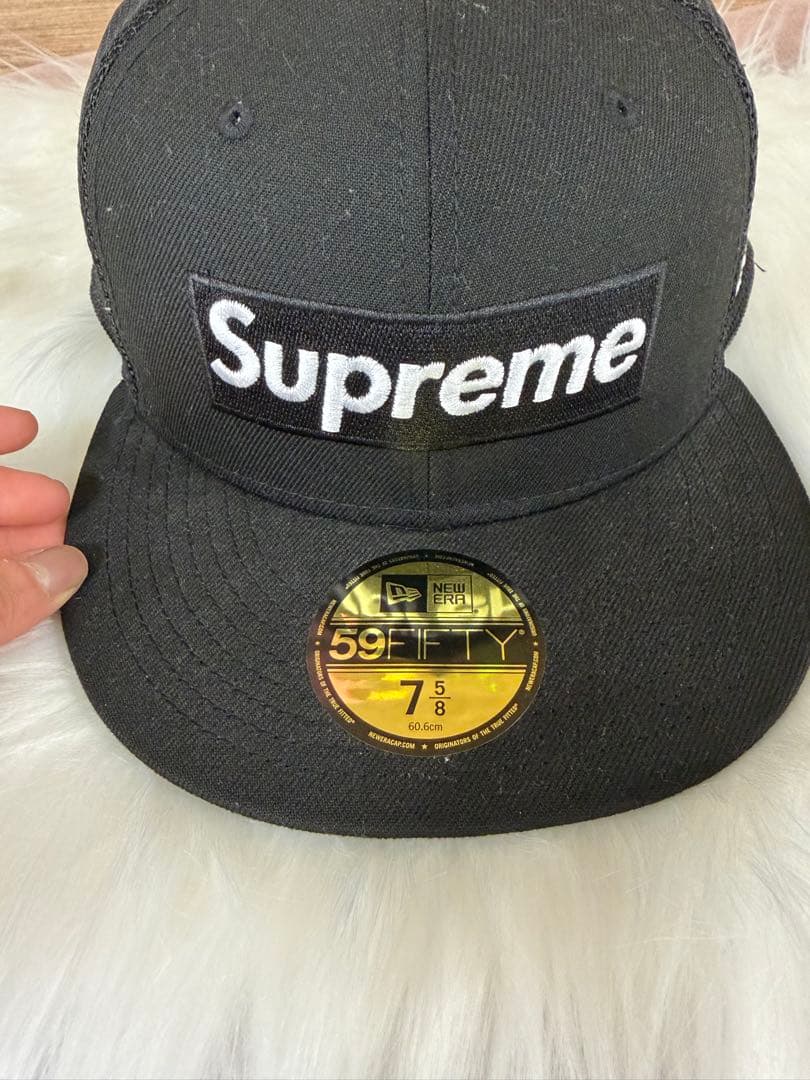 23ss Supreme Box Logo MeshCAP 7 5/8 キャップ