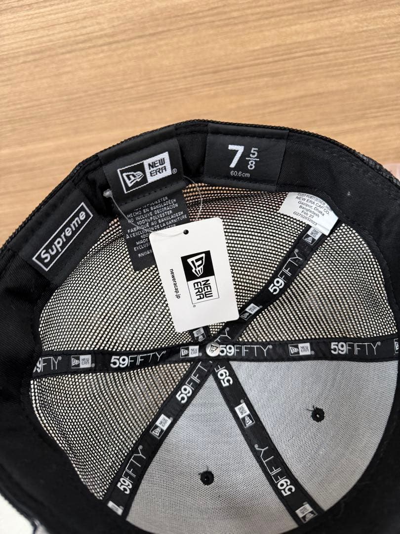 23ss Supreme Box Logo MeshCAP 7 5/8 キャップ