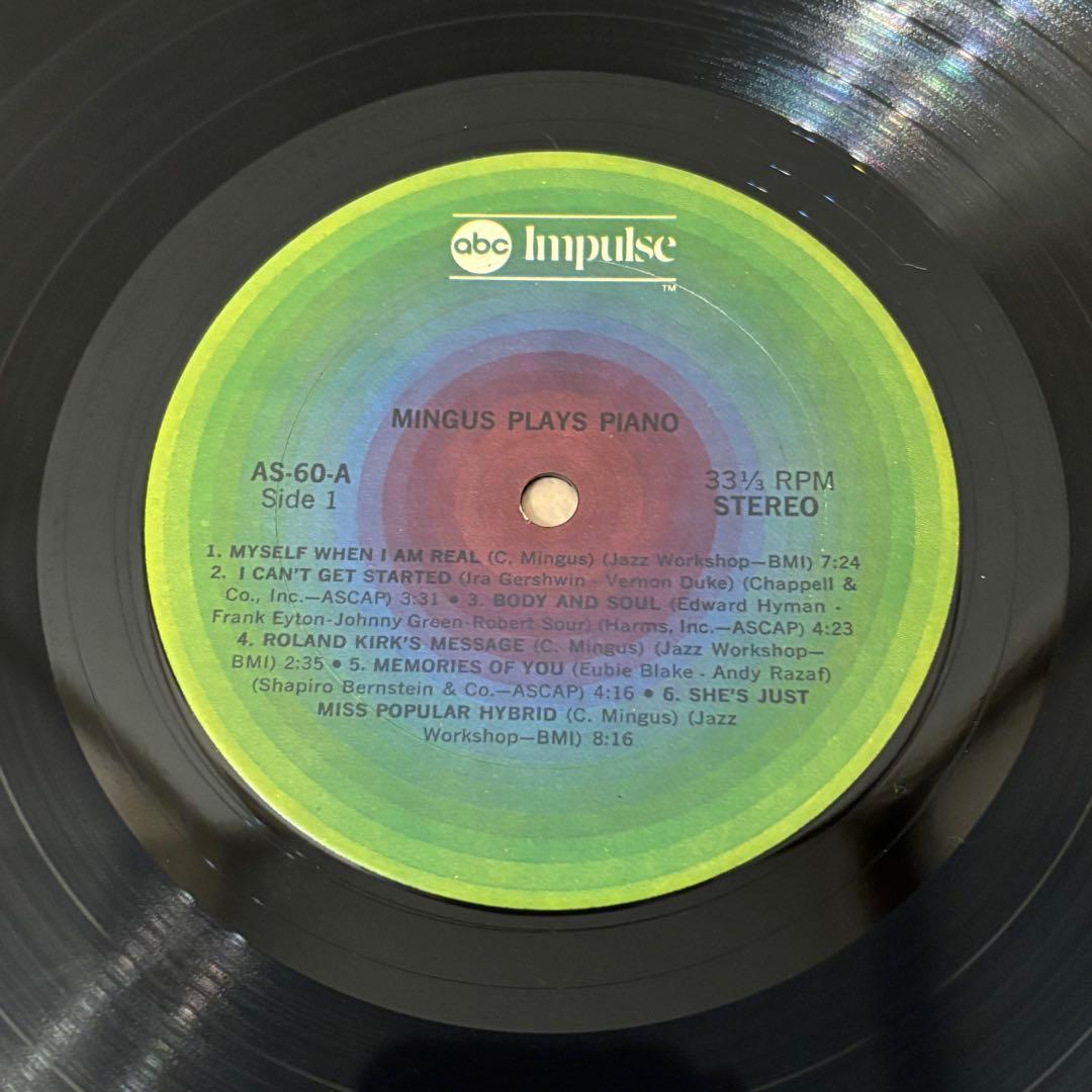 レコード Charles Mingus Plays Piano ジャズ LP
