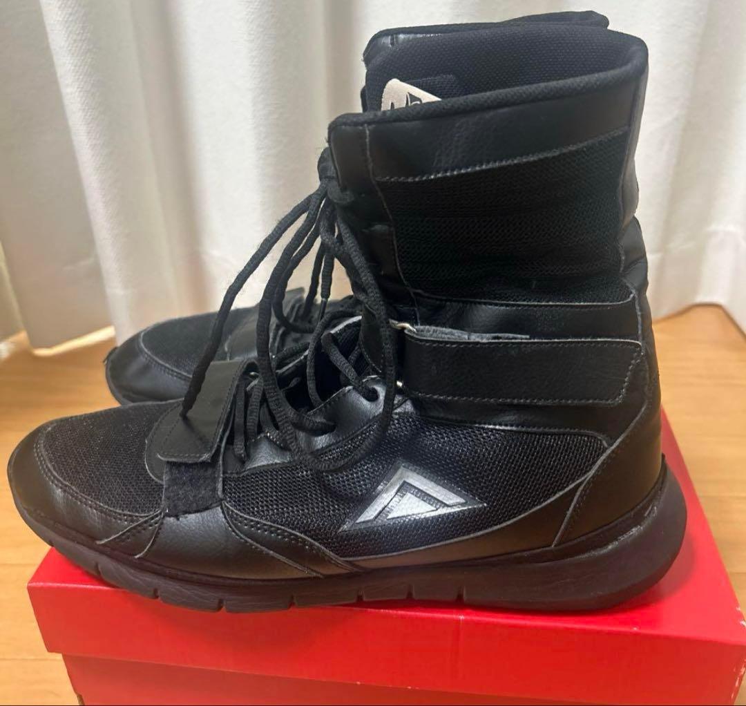 アダムス　ボクシングシューズ ブラック ハイカット