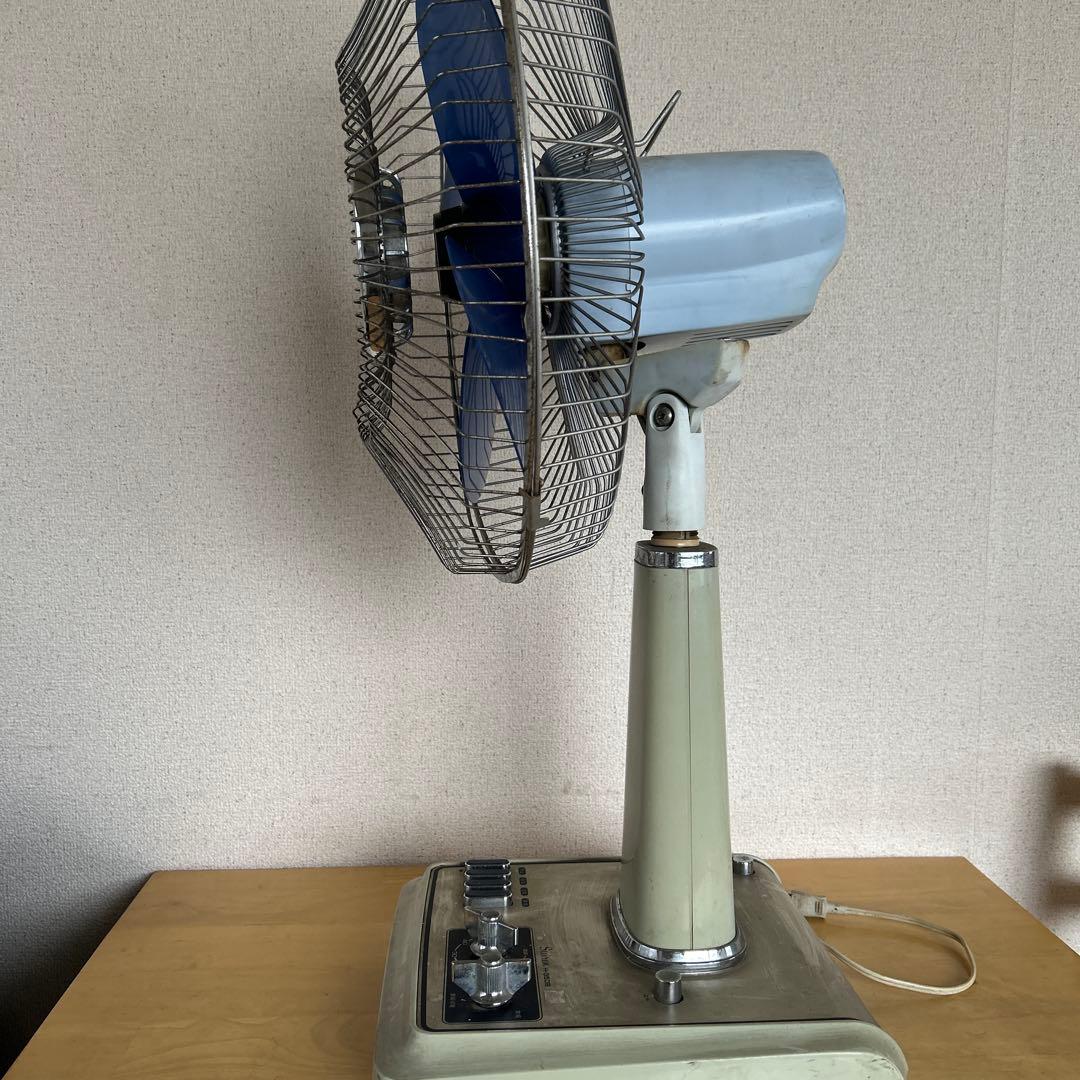 東芝 扇風機 Hー35DB 4枚羽 昭和レトロ アンティーク 稼動品