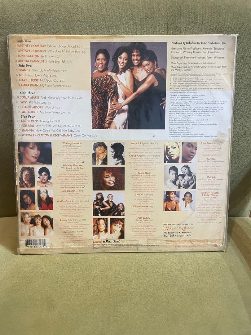 洋楽 Waiting to Exhale Original Soundtrack