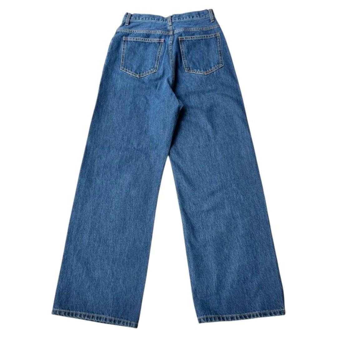 トゥデイフル　TODAYFUL carys denim 25 ワイド　ブルー
