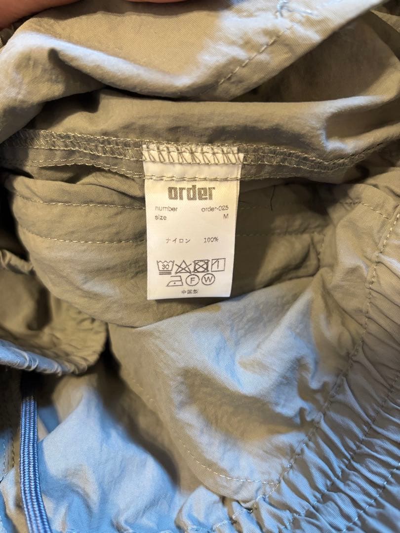 パンツ order medium track pants nylon