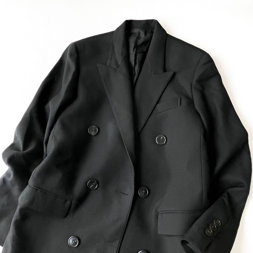 セオリー Project ダブルジャケットコート 定価8.9万円 黒 サイズ2