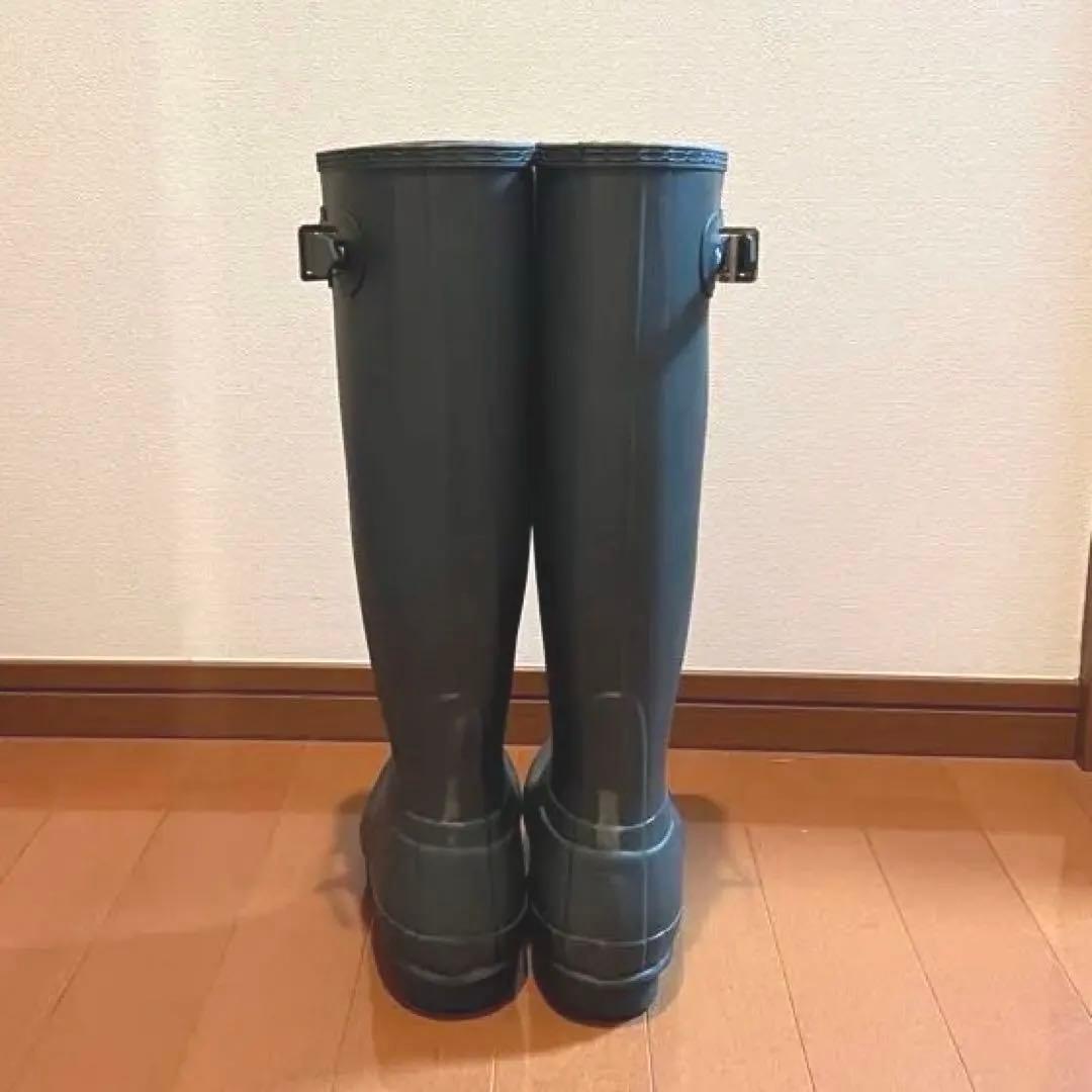 【12/20まで】新品 HUNTER オリジナルトール オリーブ25cm 長靴
