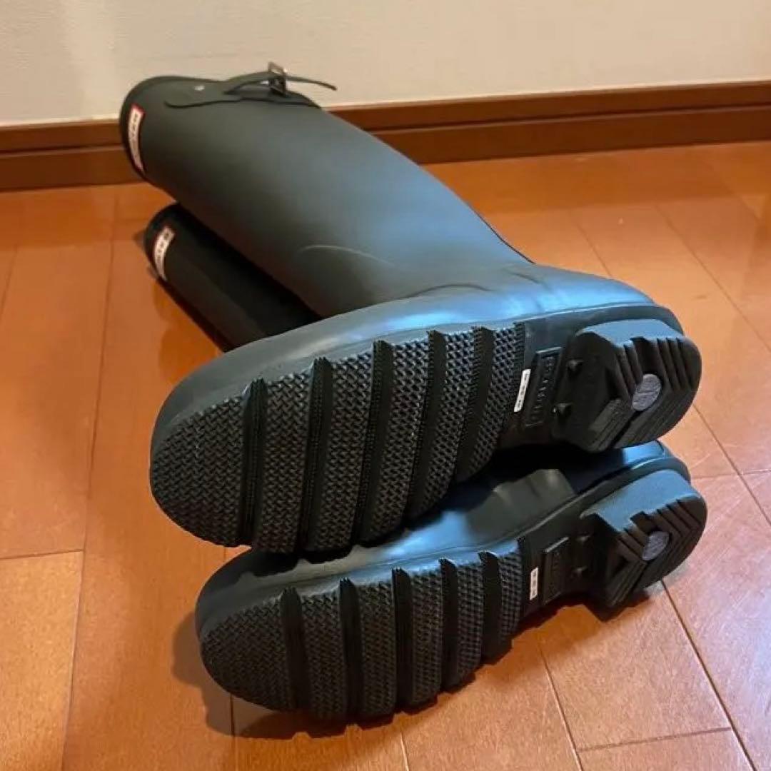 【12/20まで】新品 HUNTER オリジナルトール オリーブ25cm 長靴