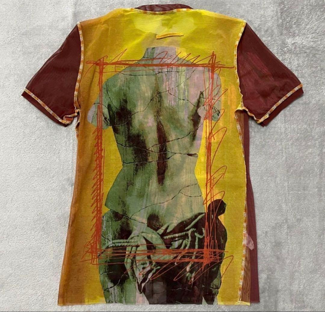 トップス Jean Paul Gaultier Torso Mesh Top 40
