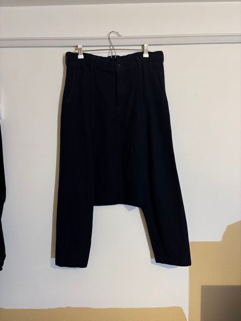 本日限り！CDG ネイビー サルエルパンツ