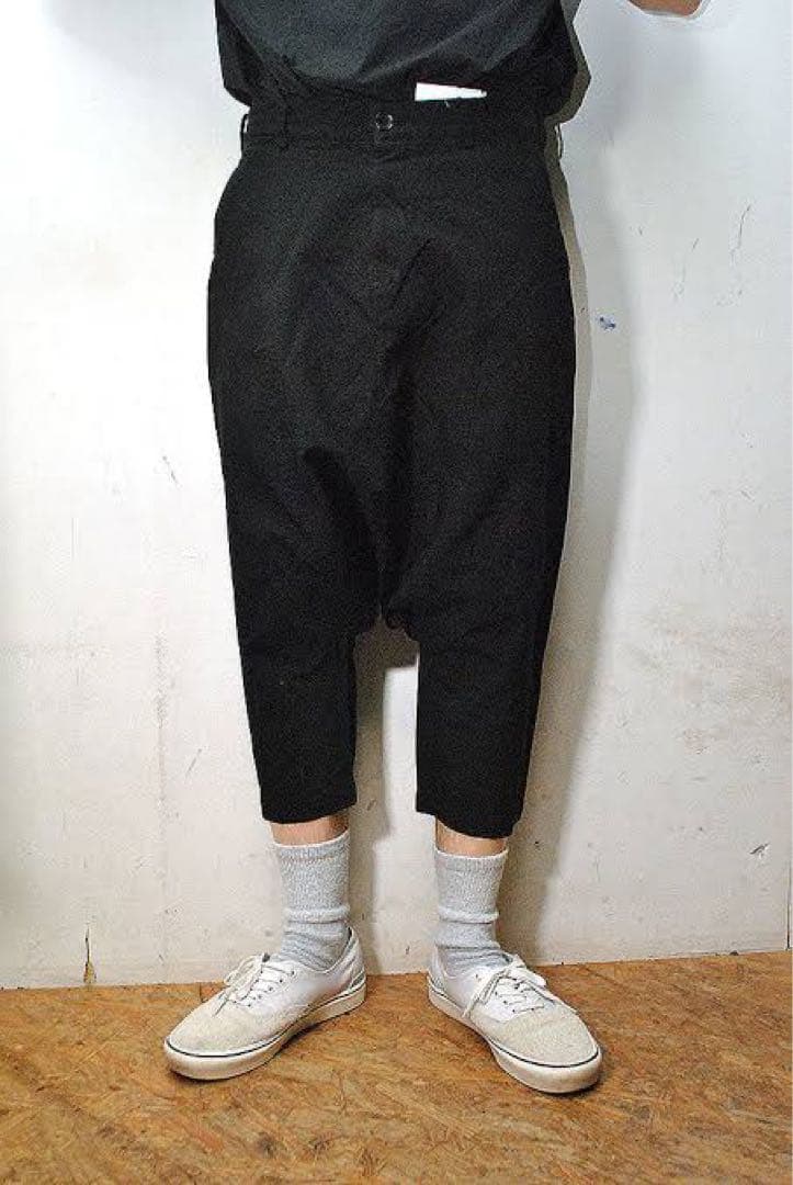 本日限り！CDG ネイビー サルエルパンツ
