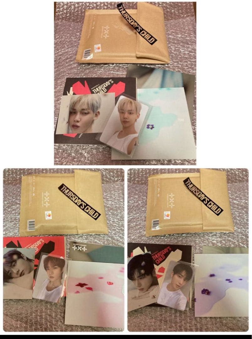 txt トゥバ　CD まとめ売り　アルバム　ヨンジュン　スビン　ボムギュ　トレカ