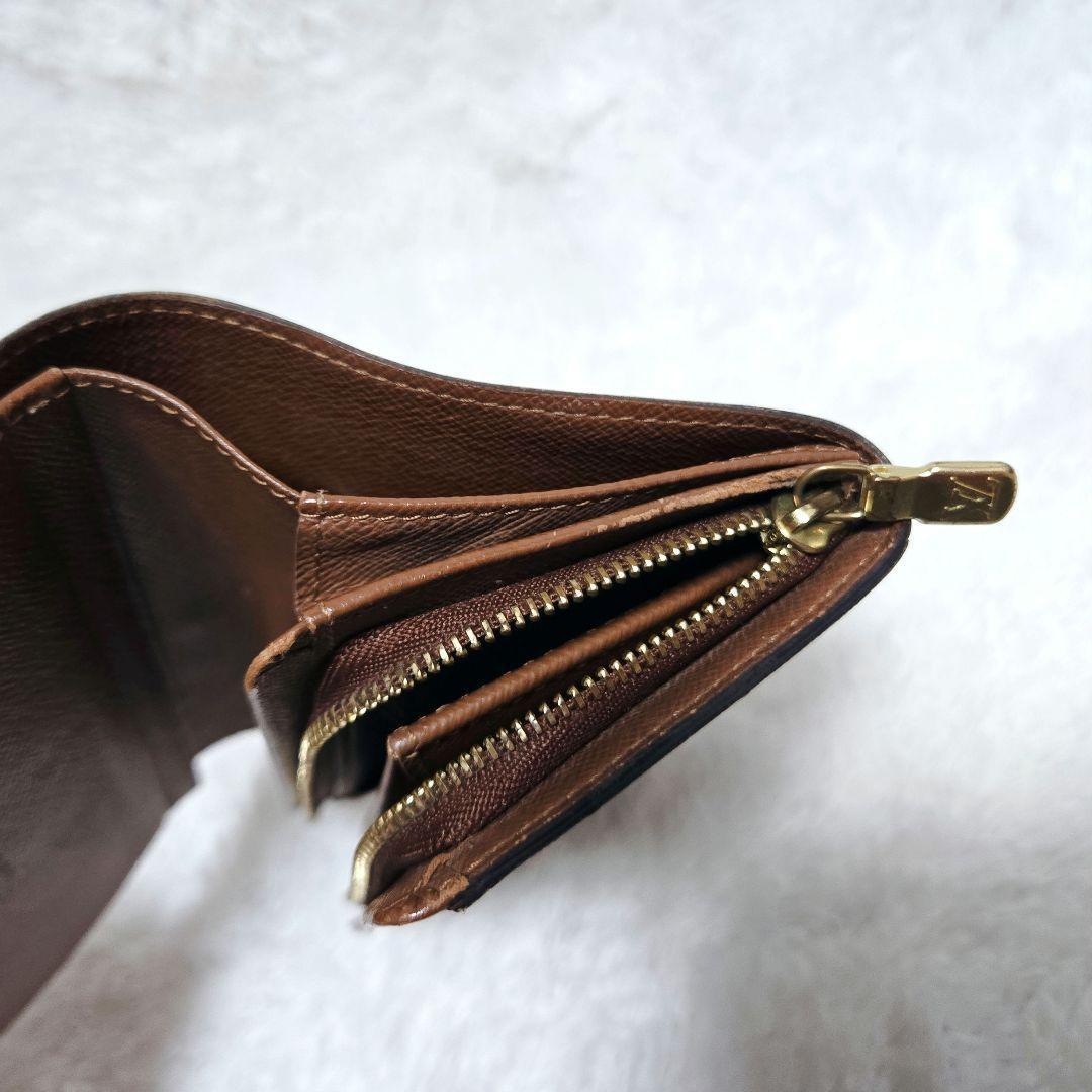二つ折り財布 ルイヴィトン モノグラム トレゾール 正規品