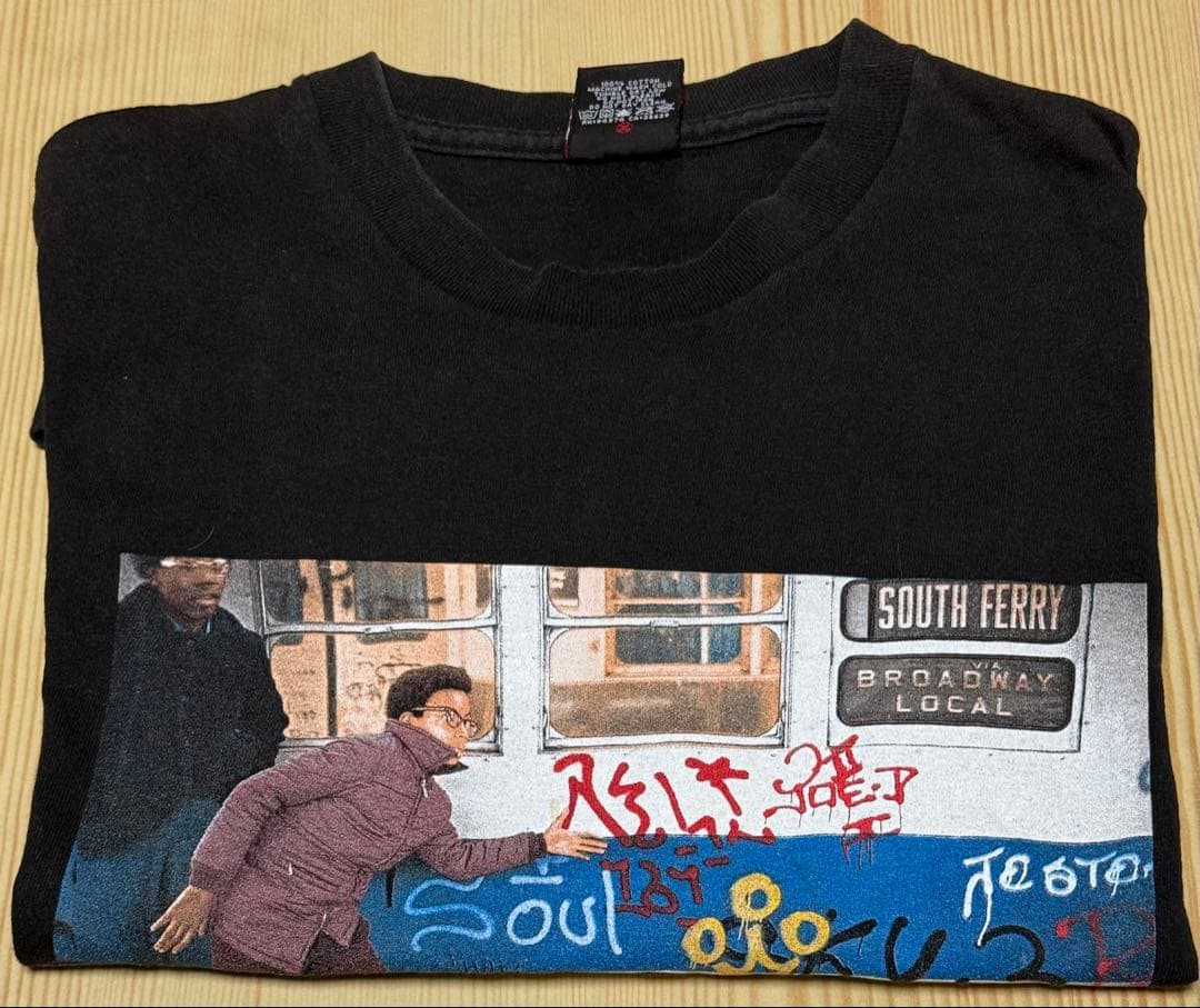 STUSSY×Jon Nena コラボ フォトグラフィックTシャツ Sサイズ 黒
