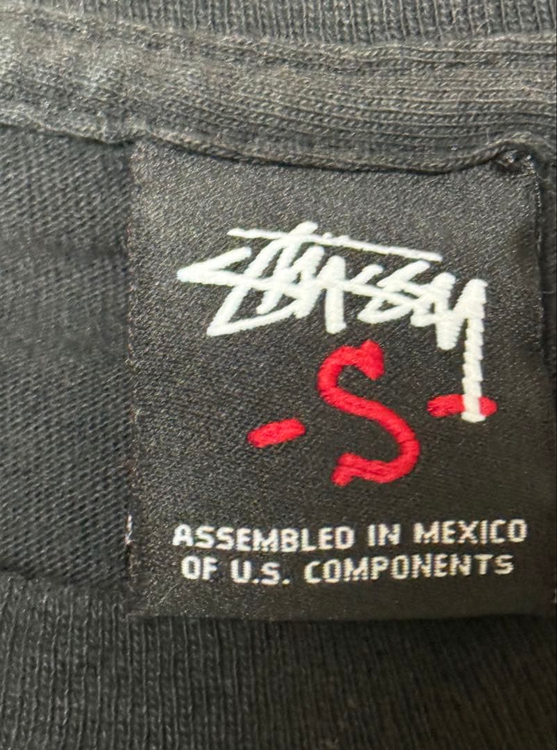 STUSSY×Jon Nena コラボ フォトグラフィックTシャツ Sサイズ 黒