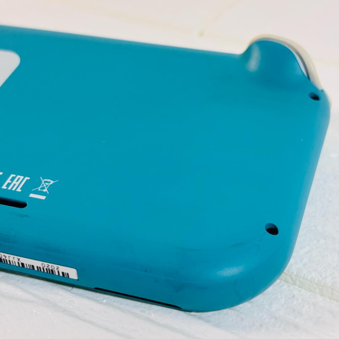【動作確認済】Switch Lite ターコイズ 本体 SDカード付 初期化済