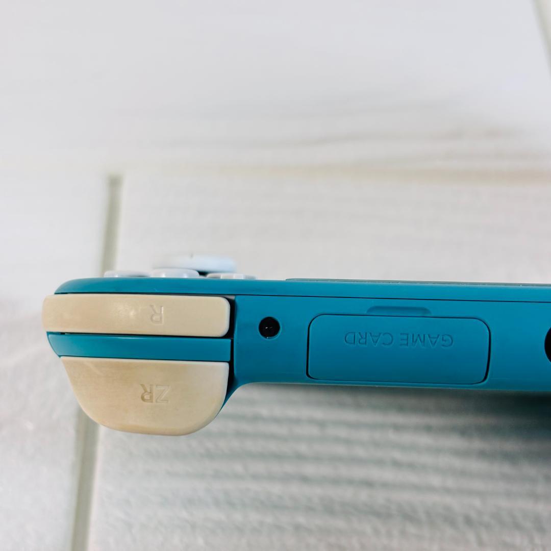 【動作確認済】Switch Lite ターコイズ 本体 SDカード付 初期化済
