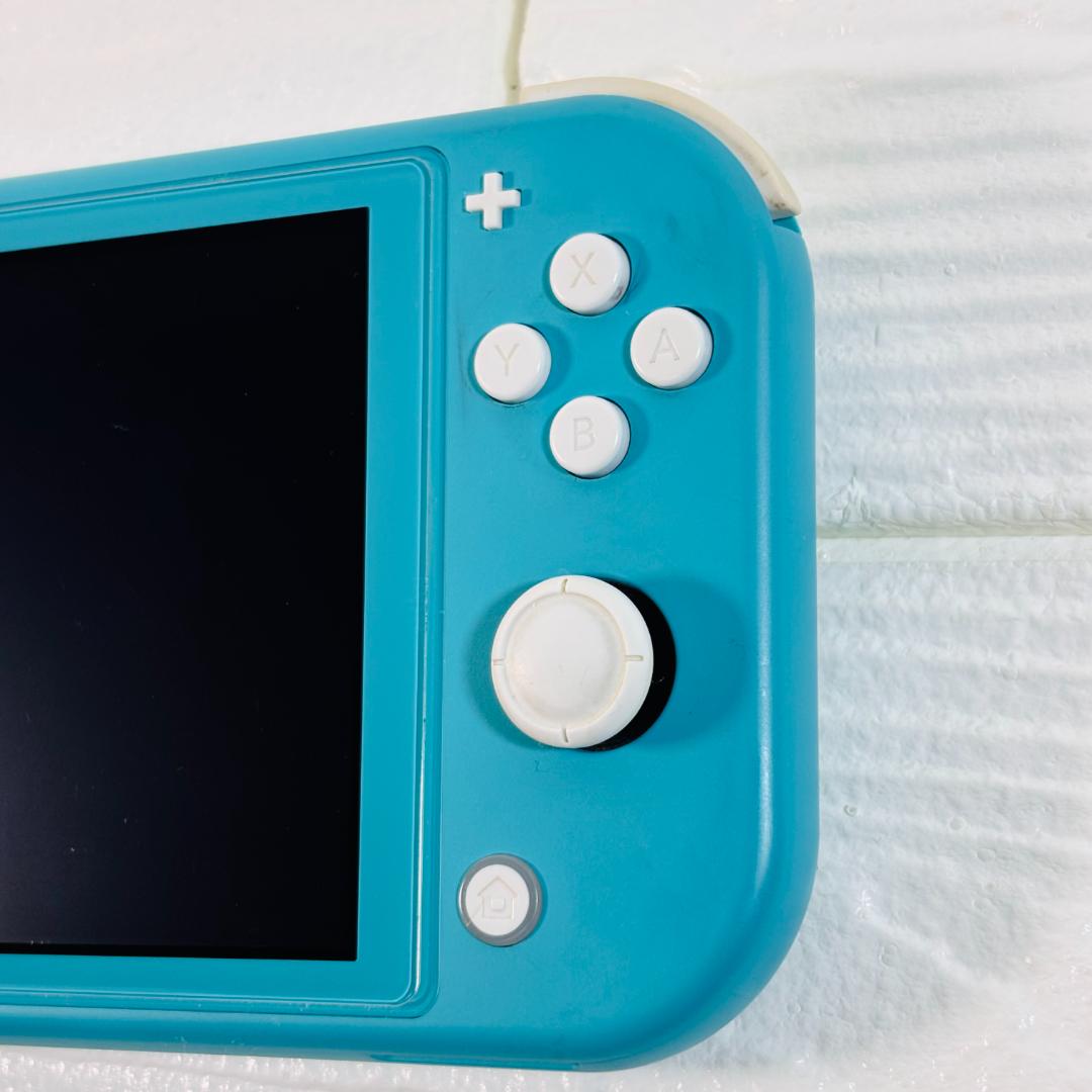 【動作確認済】Switch Lite ターコイズ 本体 SDカード付 初期化済