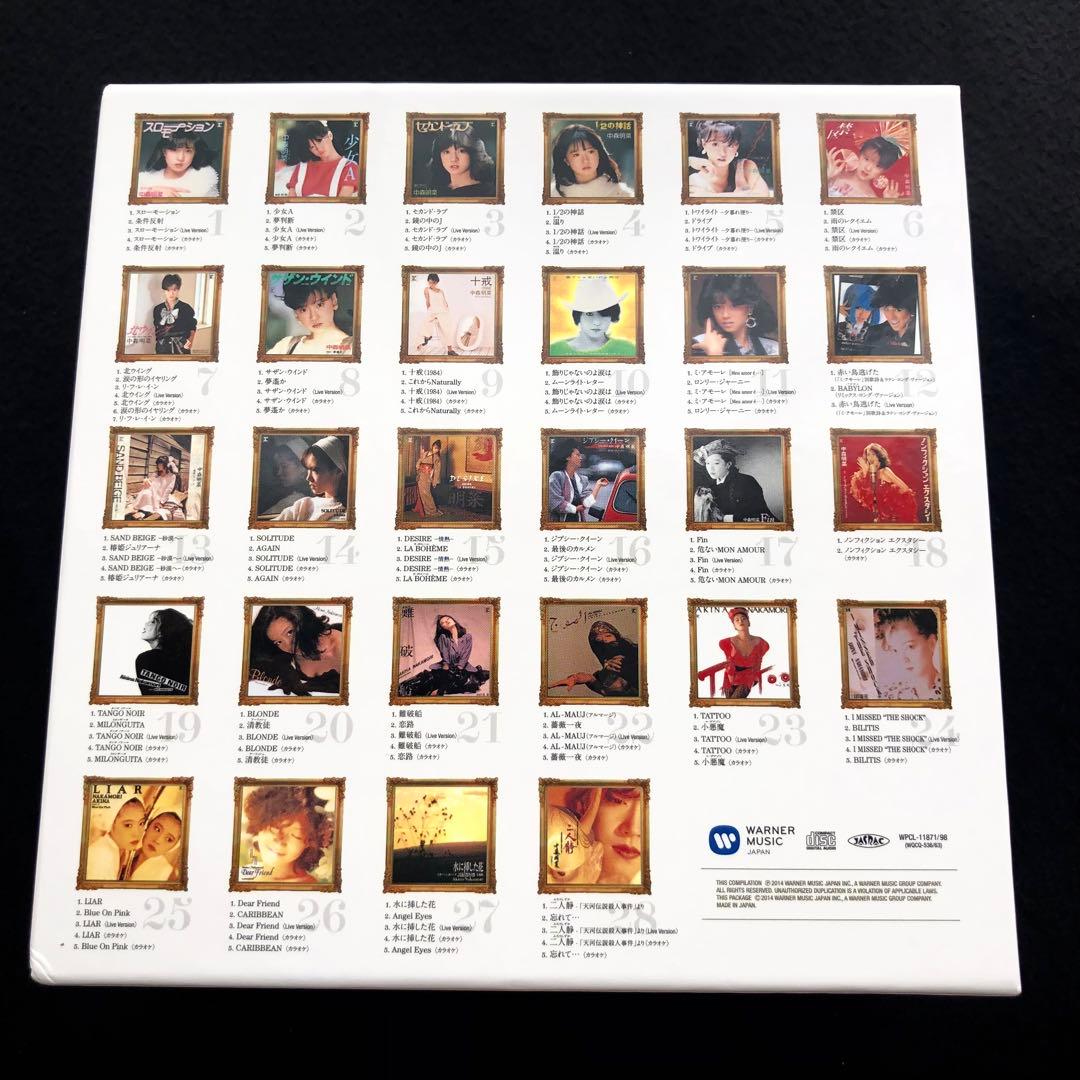 中森明菜「Singles Box 1982-1991」CD28枚ボックスセット