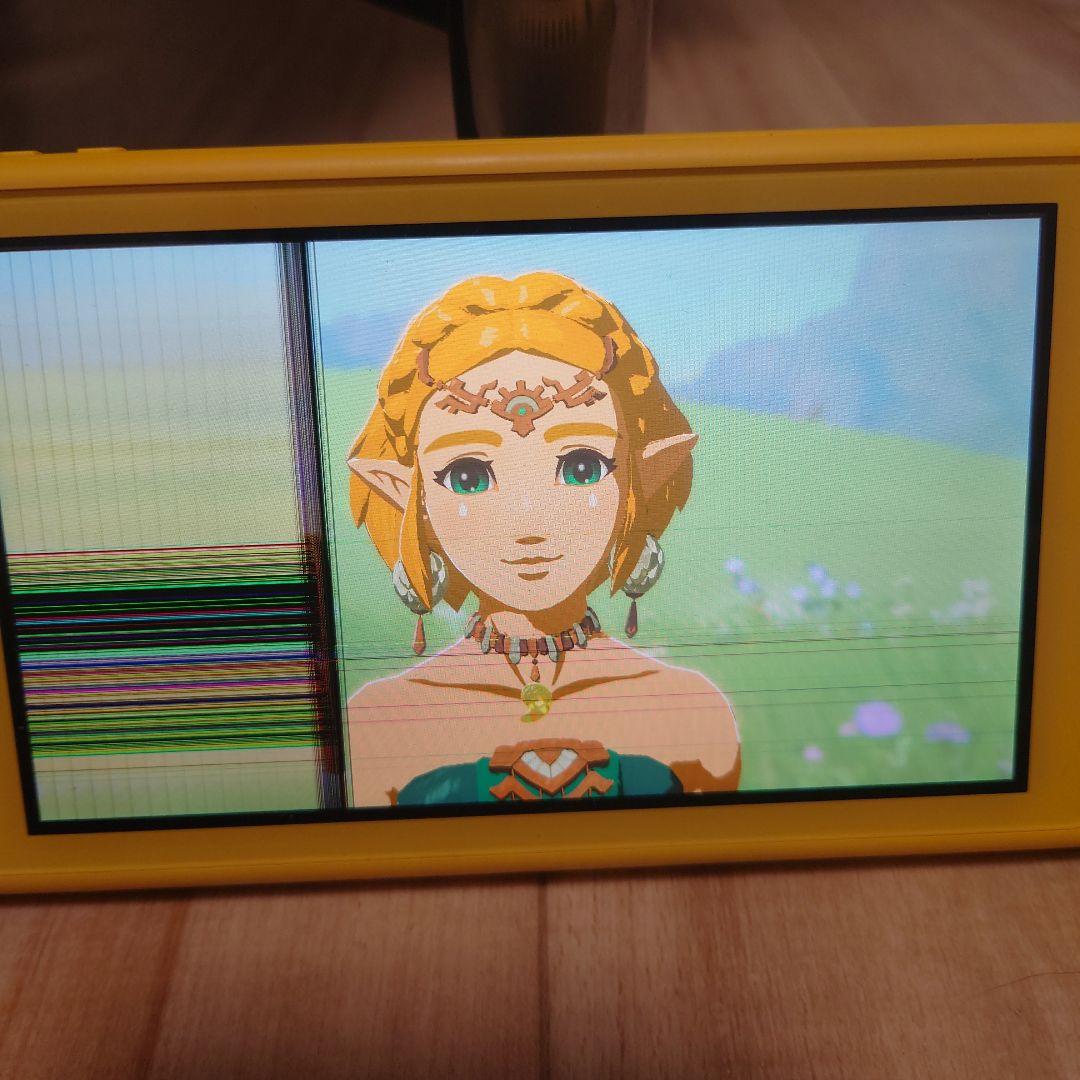 Nintendo Switch Lite イエロー　訳あり品