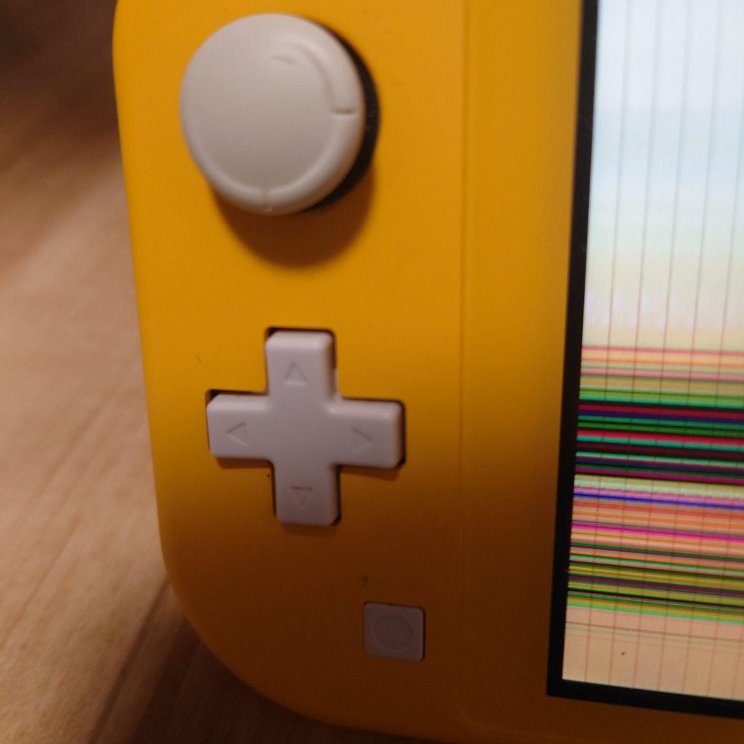 Nintendo Switch Lite イエロー　訳あり品