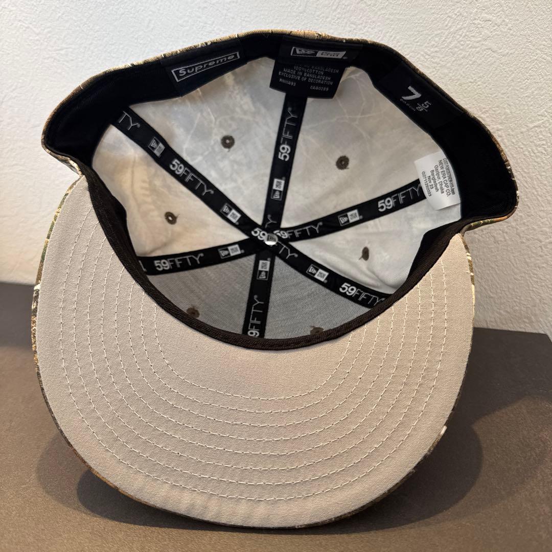 【7 5/8】Supreme Gold Cross S Logo New Era