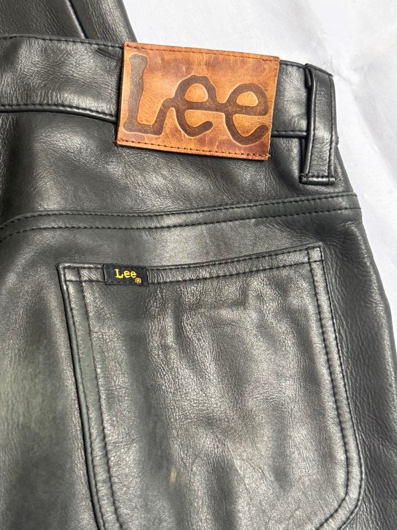 lee leather pants vintage usa レザー