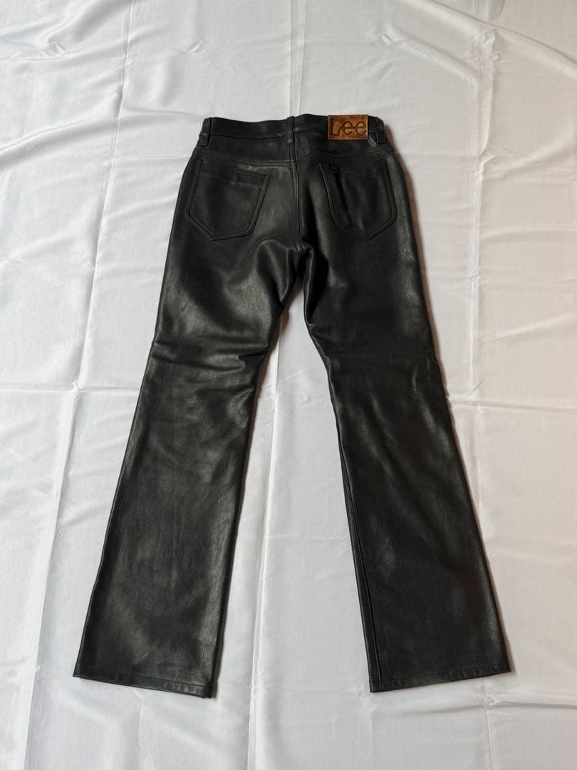 lee leather pants vintage usa レザー