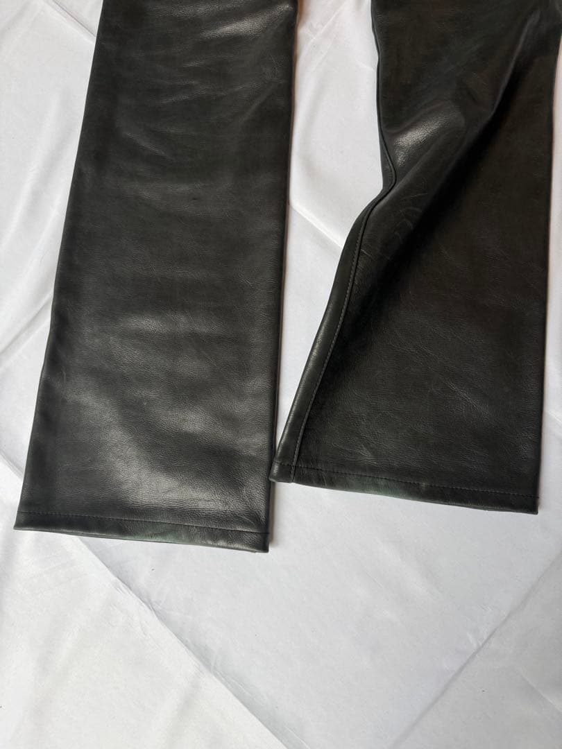 lee leather pants vintage usa レザー