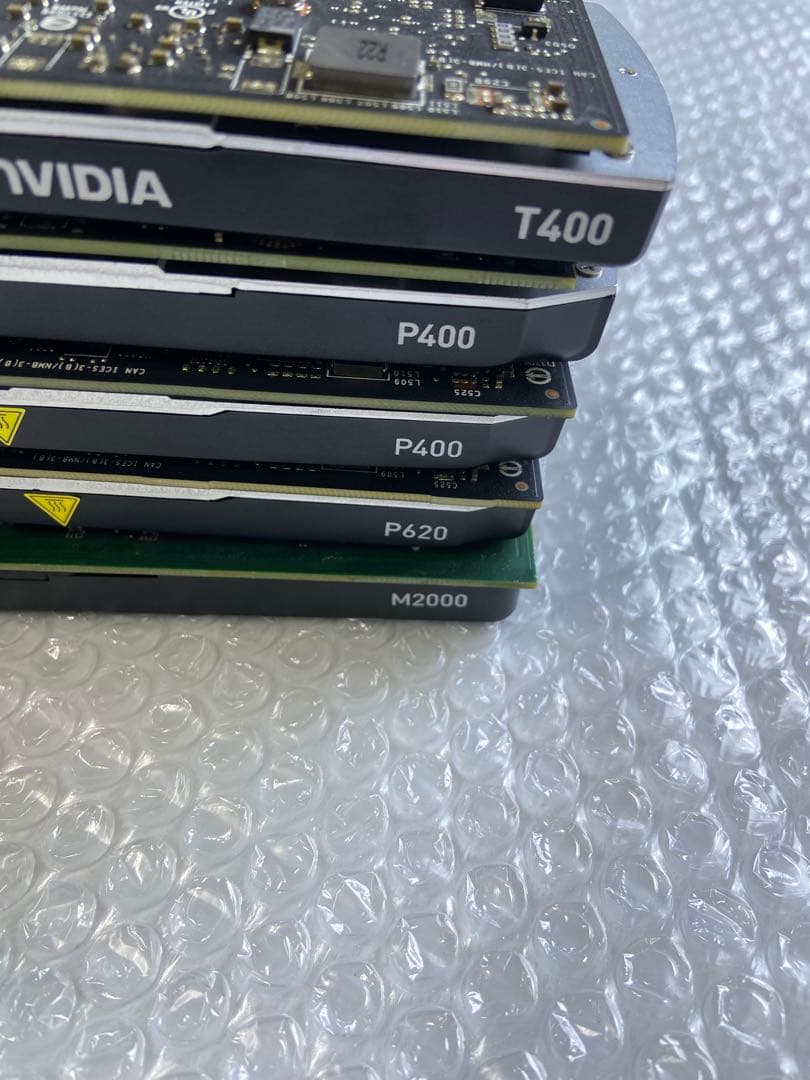 グラボ nVIDIA T400/M2000/P620/P400×2/５個ジャンク