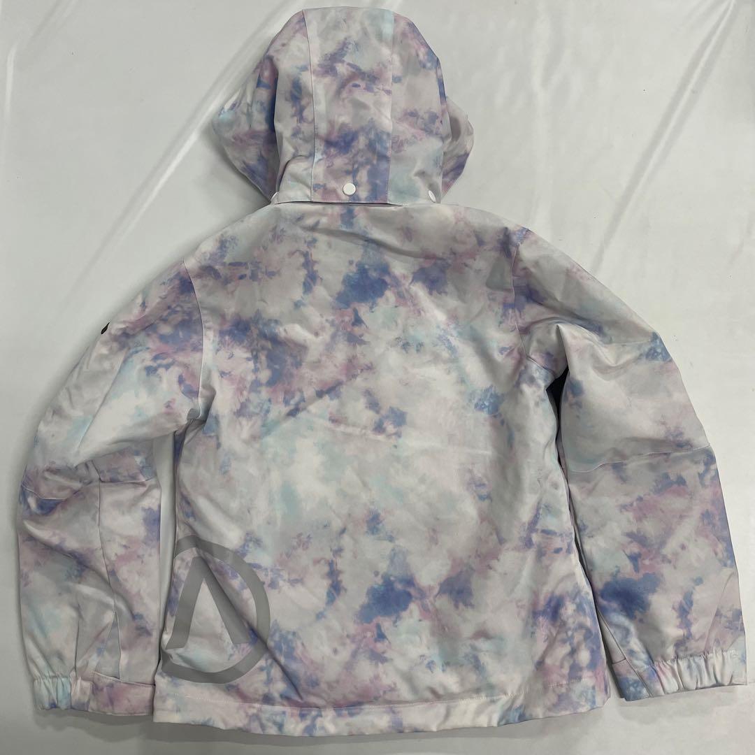 ARBN白×ピンク スキーウェア上下セット 130cm AB33WW1406J②