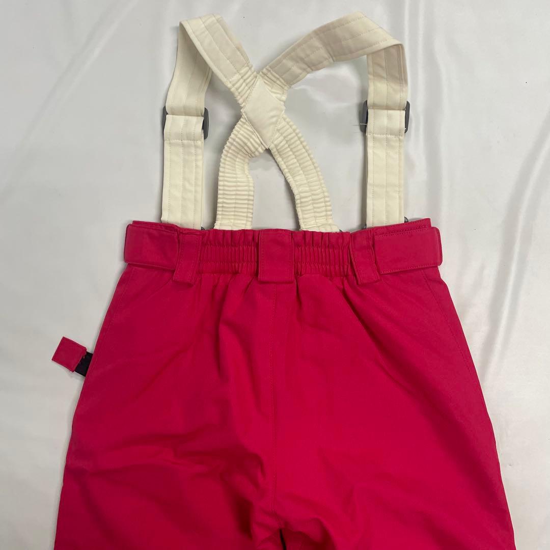 ARBN白×ピンク スキーウェア上下セット 130cm AB33WW1406J②