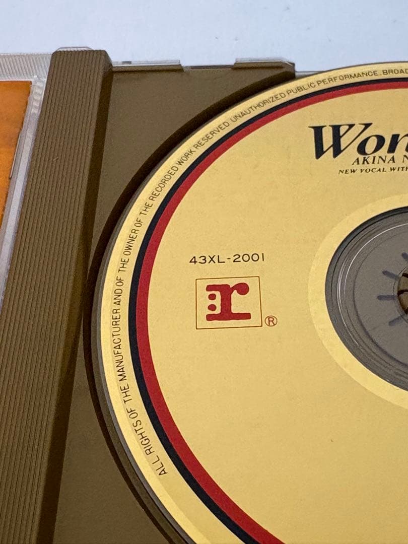 中森明菜 Wonder ゴールドCD 限定盤 43XL-2001 希少