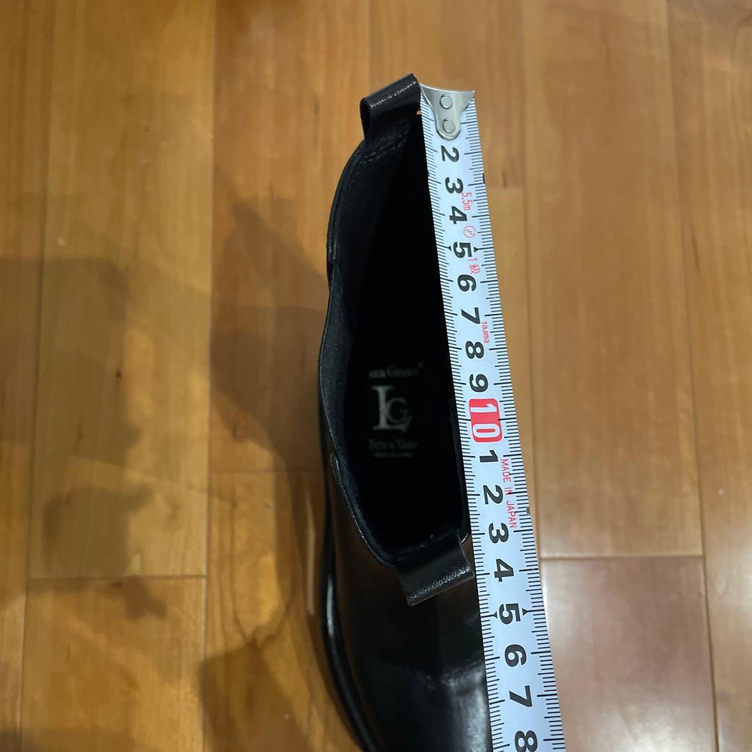 Luca Grossi ルカグロッシー　39 サイドゴアブーツ　黒　24.5