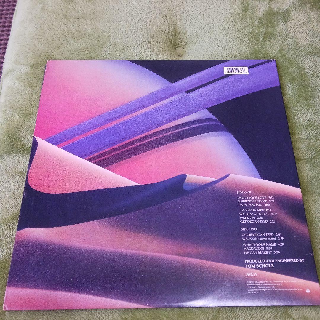 BOSTON / WALK ON US盤レコード