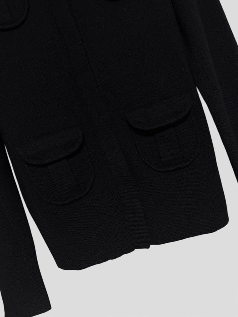 AKRIS カーディガン　カシミヤアンゴラシルク混