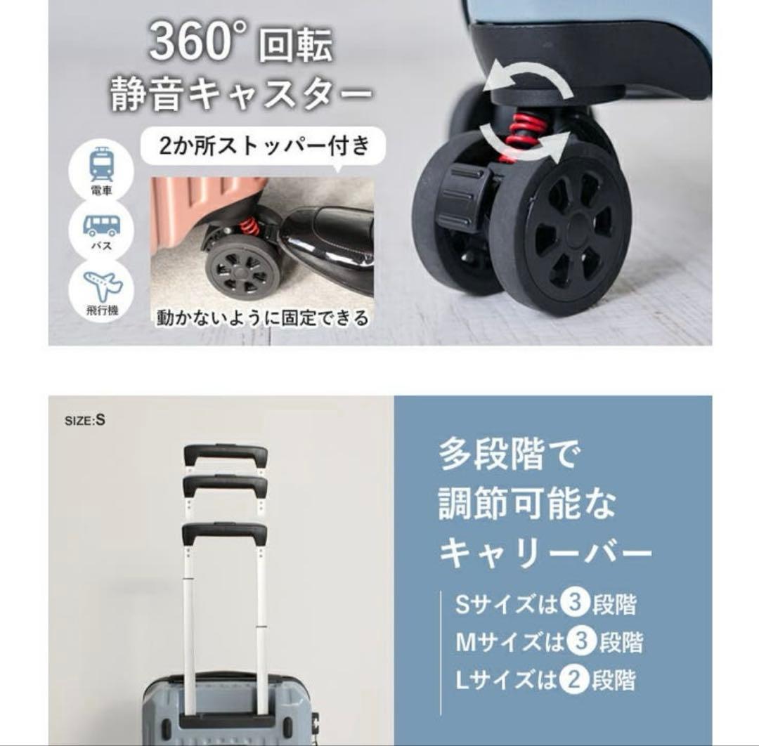 新品 スカンジナビアンフォレスト スーツケース Mサイズ キャリーケース