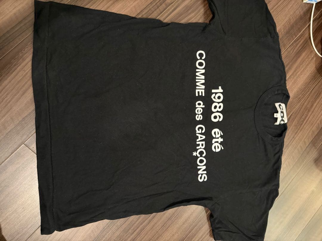 COMME des GARÇONS 1986 Tシャツ 黒