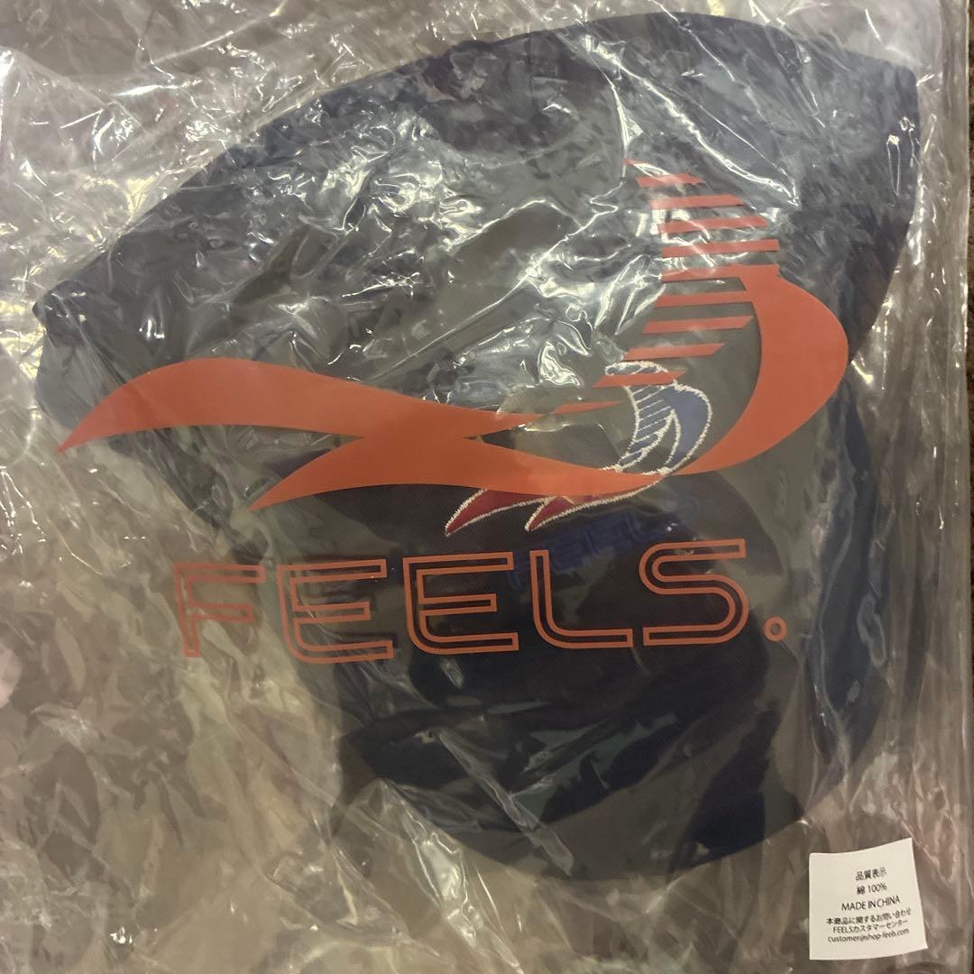 ま*め様 新品 FEELS. LOGO CAP ネイビー 上杉柊平着用 未開封品